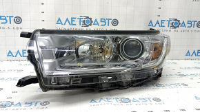 Left front headlight for Toyota Highlander 17-19 halogen, light, scratches