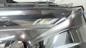 Left front headlight for Toyota Highlander 17-19 halogen, light, scratches