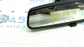 The interior mirror of the Toyota Avalon 13-18 is black and empty, with amalgam coming out.