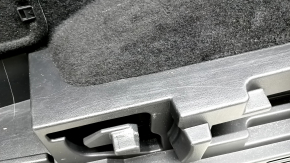 Left fender flare for Nissan Rogue 21-24, black, US built, scratches