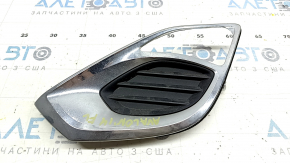Left bumper grille for Toyota Avalon 13-15 with insert, sand