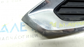 Left bumper grille for Toyota Avalon 13-15 with insert, sand