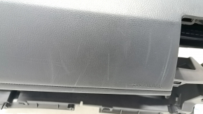 Toyota Highlander 14-19 black dashboard with airbag, rusty squib, worn