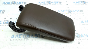 Toyota Avalon 13-18 leather armrest, brown, without frame