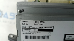 Toyota Highlander 17-19 radio tape recorder with large display