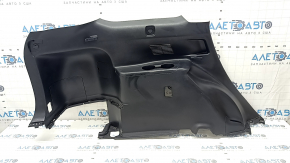 Left arch trim for Toyota Highlander 14-19, black, with cup holder, scratches