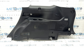 Right arch trim for Toyota Highlander 14-19, black, with cup holder, scratches