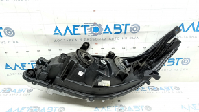 Toyota Avalon 13-16 right front headlight, bare halogen, scratches, scuffs
