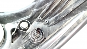 Toyota Avalon 13-16 right front headlight, bare halogen, scratches, scuffs