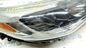 Toyota Avalon 13-16 right front headlight, bare halogen, scratches, scuffs