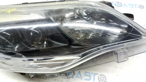 Toyota Avalon 13-16 right front headlight, bare halogen, scratches, scuffs