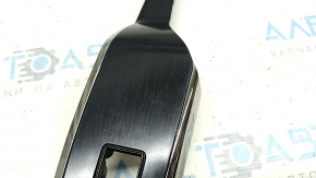 Front right window lift control trim for Toyota Avalon 13-18, black with chrome, scratches, broken mount