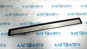 Front right outer door sill plate for Lexus ES300h ES350 13-18 chrome, worn