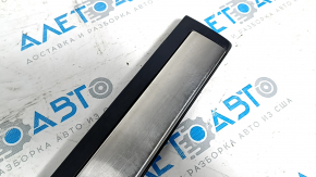 Front right outer door sill plate for Lexus ES300h ES350 13-18 chrome, worn