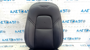 Tesla Model 3 18 driver's seat upholstery - black leather, heated, water contact, dented leather