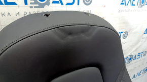 Tesla Model 3 18 driver's seat upholstery - black leather, heated, water contact, dented leather