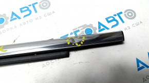 Molding door-glass central front left Ford Escape MK3 13-19 chrome, butt