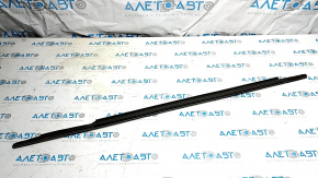 Door-glass molding, center front left, Lincoln MKX 16-18, chrome, worn