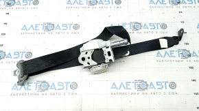 Toyota Highlander 14-19 driver's seat belt, black, dry-cleanable