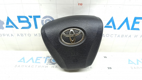Black steering wheel airbag for the driver's side of the Toyota Avalon 13-18