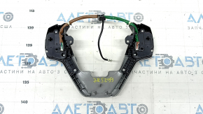 The steering wheel controls for the Toyota Highlander 17-19, Distronic and lane keeping, are worn.