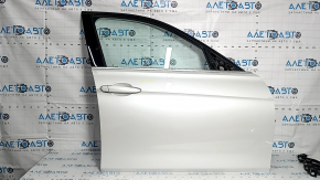 Front right door assembly BMW 3 F30 12-18 white A96 scratches