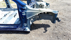 Tesla Model 3 18 front right quarter panel, blue PPSB