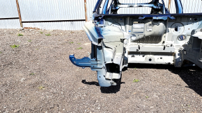 Tesla Model 3 18 front right quarter panel, blue PPSB