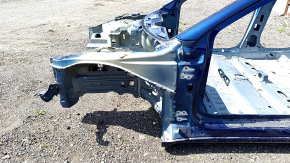 Tesla Model 3 18 front left quarter panel, blue PPSB