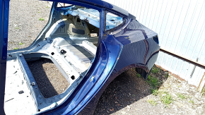 Tesla Model 3 18 rear left quarter wing, blue PPSB