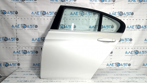 Rear left door assembly BMW 3 F30 12-18 white A96 scratches