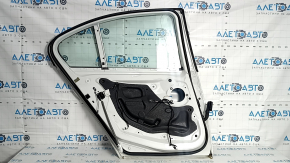 Rear left door assembly BMW 3 F30 12-18 white A96 scratches