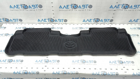 Set of floor mats for Toyota Highlander 14-19, black rubber