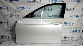 Front left door assembly BMW 3 F30 12-18 white A96 bumper