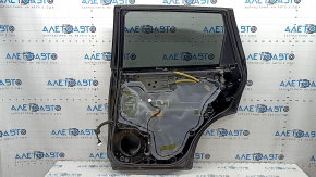 Nissan Rogue 14-20 rear right door assembly, tinted, black G41, dents, bump
