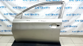 Bare front left door of Toyota Avalon 13-18 beige 5B2, bumps, dents