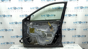 Nissan Rogue 14-20 keyless front right door assembly, black G41, bumpers