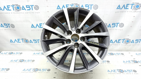 Wheel rim R18 x 7J ET30 Toyota Highlander 14-19 type 4 graphite, light curb, corrosion