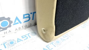 Right rear seat back BMW 3 F30 16-18 beige leather, ready to clean
