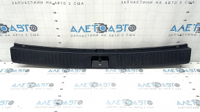 Toyota Highlander 14-19 trunk opening trim, black, scratches, broken fasteners