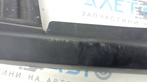 Toyota Highlander 14-19 rear bumper lower lip trim, structure, scratches, pressed