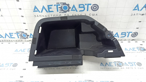 Left trunk pocket for Toyota Highlander 14-19, black, worn