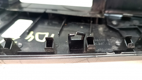 Front left window lift control trim for Volkswagen ID.4 23-25, glossy finish, cracks in the fasteners
