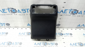 Toyota Highlander 14-19 rear center console trim, black, scratches