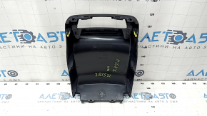 Toyota Highlander 14-19 rear center console trim, black, scratches