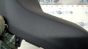 Toyota Highlander 14-19 rear center console trim, black, scratches