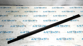 Door-glass molding, central front right, Jeep Compass 11-16 matte