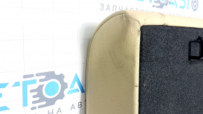 Rear seat backrest, 2nd row, left, BMW 3 F30 16-18, beige leather, for cleaning