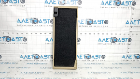 Rear seat backrest, 2nd row, center, BMW 3 F30 16-18, beige leather, for cleaning