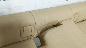 Rear seat cushion BMW 3 F30 16-18 beige leather, for cleaning